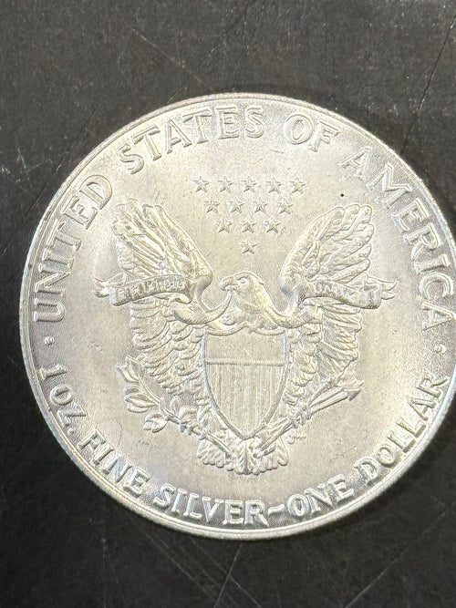 Silver Eagle coins